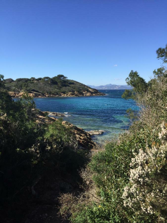 Auberge Des Glycines Porquerolles Eksteriør billede